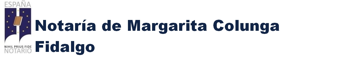 Notaría de Margarita Colunga Fidalgo en Vigo