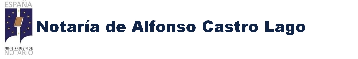 Notaría de Alfonso Castro Lago en Verín