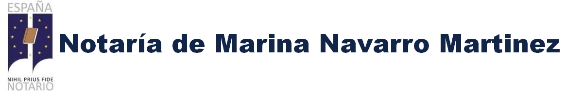 Notaría de Marina Navarro Martínez en Siero