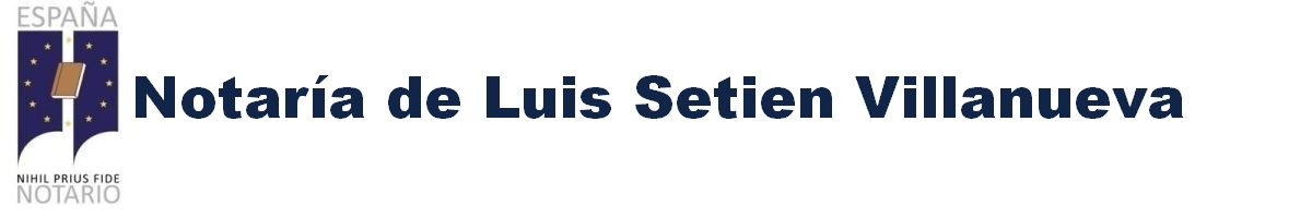 Notaría de Luis Setién Villanueva en Torrelavega