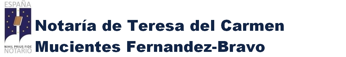 Notaría de Teresa del Carmen Mucientes Fernández-Bravo en Aller