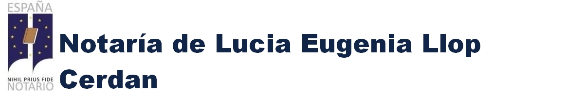 Notaría de Lucía Eugenia Llop Cerdán en Carlet