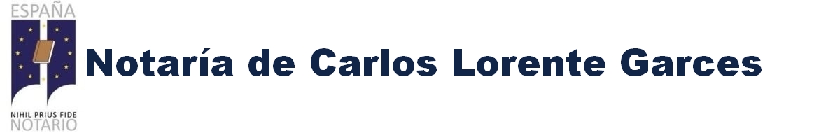 Notaría de Carlos Lorente Garcés en Motilla del Palancar