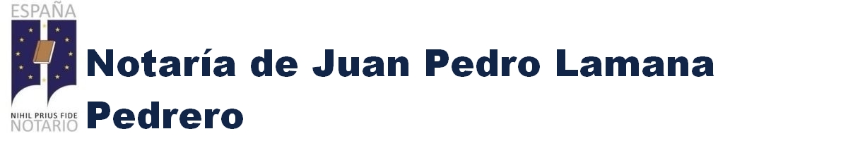 Notaría de Juan Pedro Lamana Pedrero en Cehegín