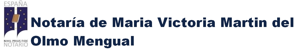 Notaría de María Victoria Martín del Olmo Mengual en Cartagena