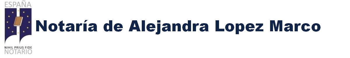 Notaría de Alejandra López Marco en Castellón