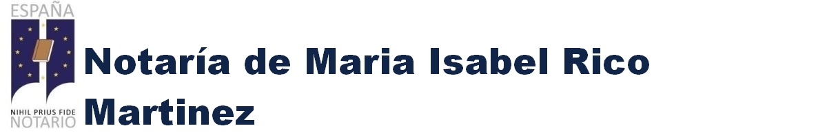 Notaría de María Isabel Rico Martínez en Alcázares, Los