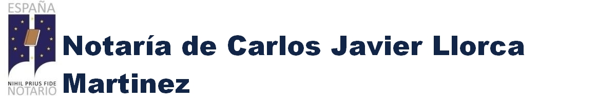 Notaría de Carlos Javier Llorca Martínez en Torrevieja