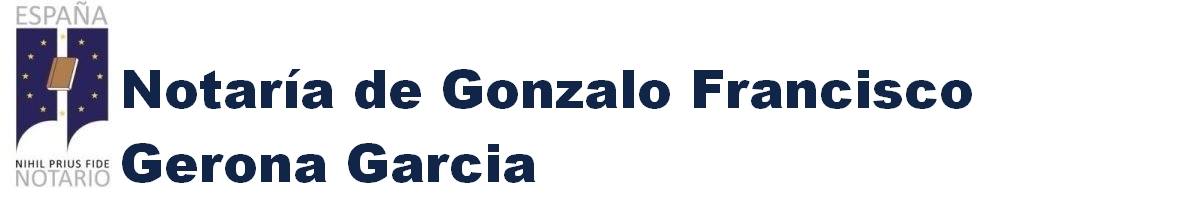Notaría de Gonzalo Francisco Gerona García en Leganés