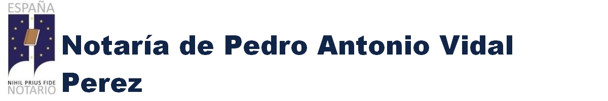 Notaría de Pedro Antonio Vidal Pérez en Puertollano