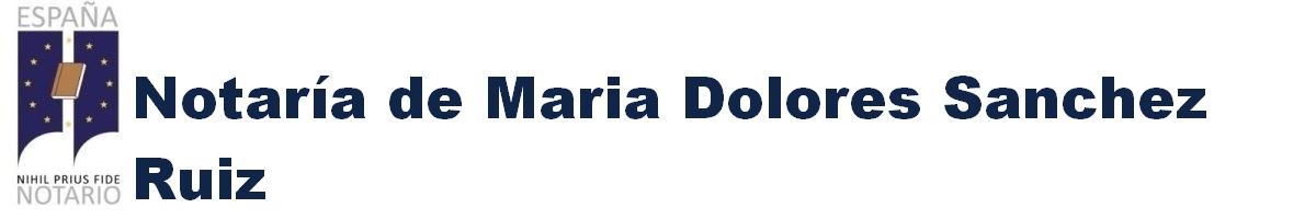 Notaría de María Dolores Sánchez Ruiz en Villarrubia de los Ojos