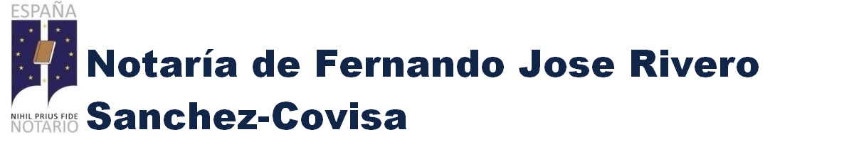 Notaría de Fernando José Rivero Sánchez-Covisa en Madrid