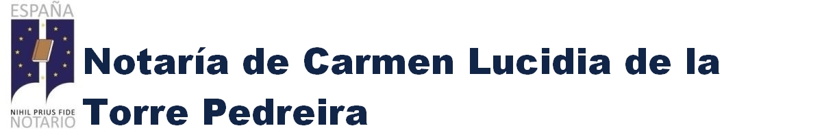 Notaría de Carmen Lucidia de la Torre Pedreira en Jijona