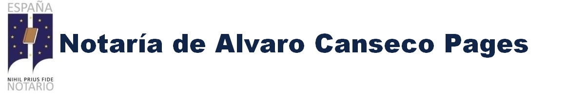 Notaría de Álvaro Canseco Pagés en Carrión de los Condes