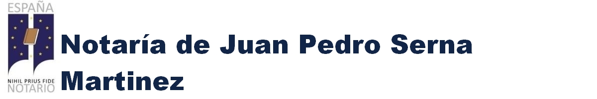 Notaría de Juan Pedro Serna Martínez en San Pedro del Pinatar