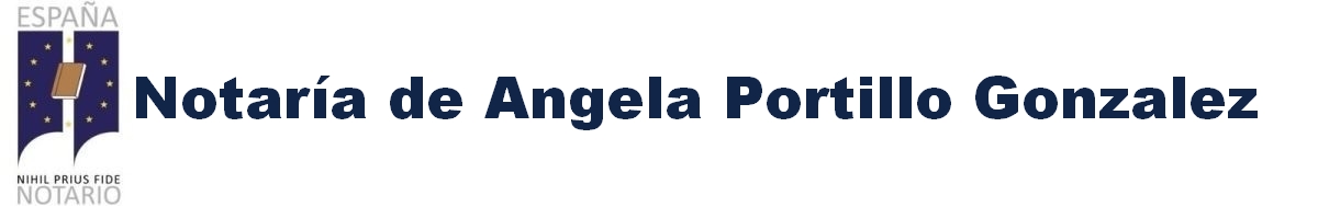 Notaría de Ángela Portillo González en Alcaraz