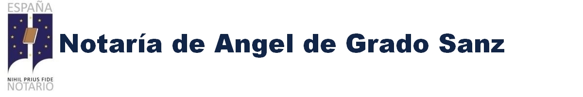 Notaría de Ángel de Grado Sanz en Orihuela