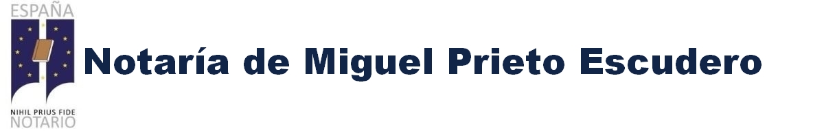 Notaría de Miguel Prieto Escudero en Pinoso