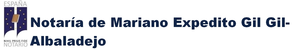 Notaría de Mariano Expedito Gil Gil-Albaladejo en Lorca