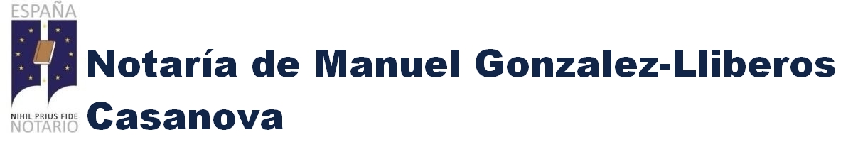 Notaría de Manuel González-Lliberós Casanova en Aldaia
