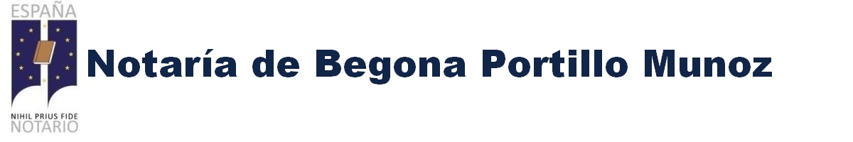 Notaría de Begoña Portillo Muñoz en Ceutí