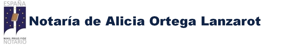 Notaría de Alicia Ortega Lanzarot en Alcázar de San Juan